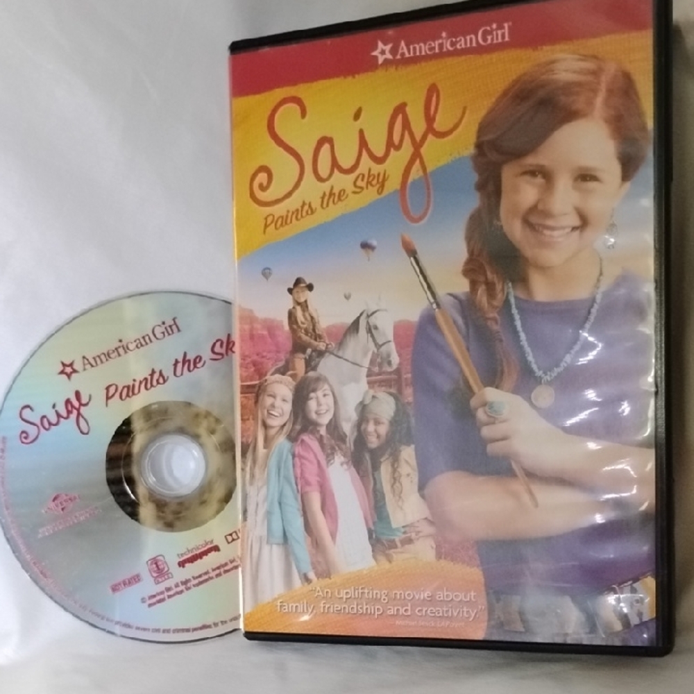 AMERICAN GIRL Saige Paints the Sky DVD 2013